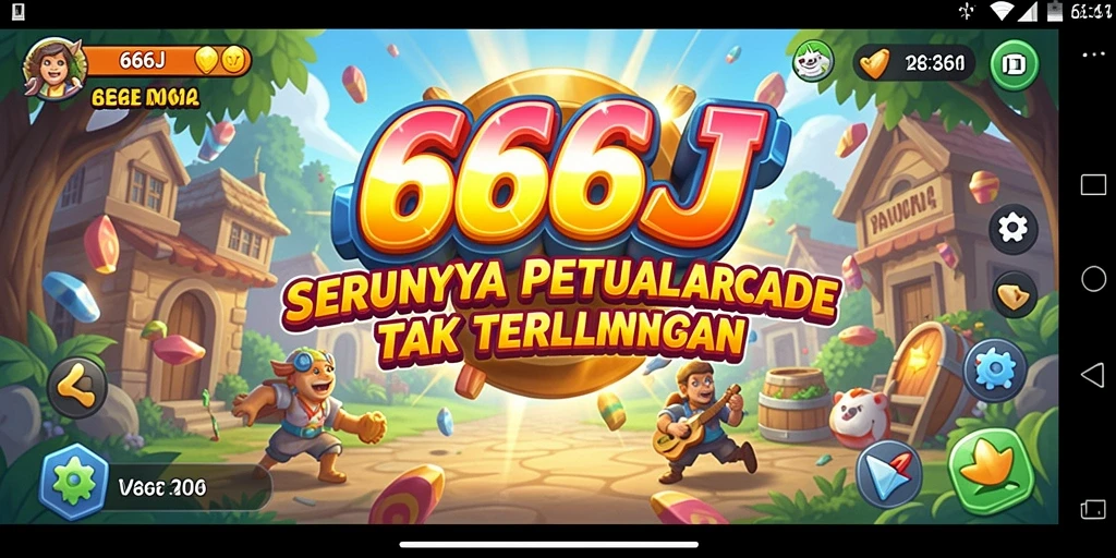 Tampilan gameplay 666J yang seru dan penuh aksi.
