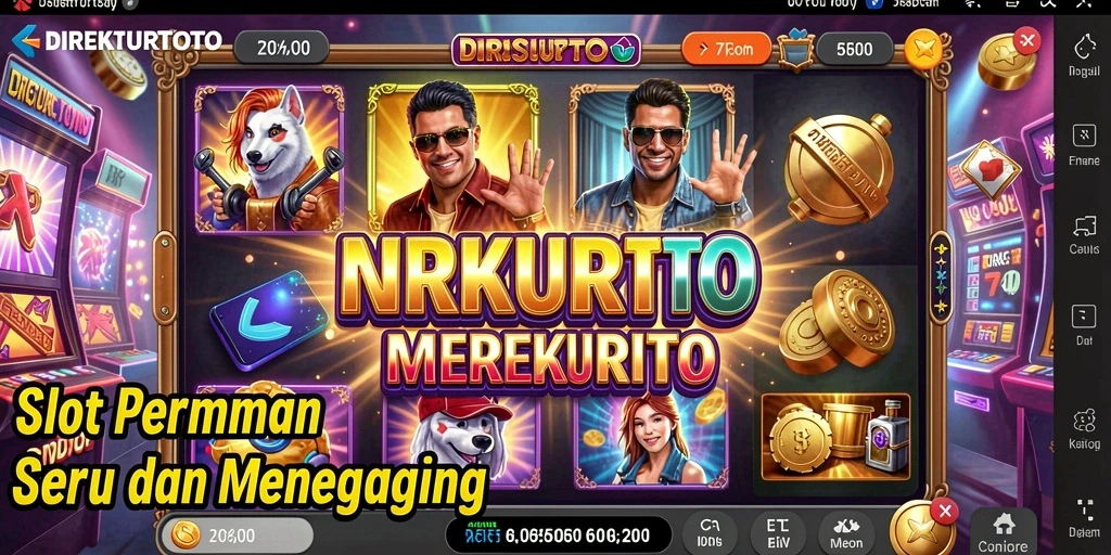 Gameplay seru dalam permainan slot DIREKTURTOTO.