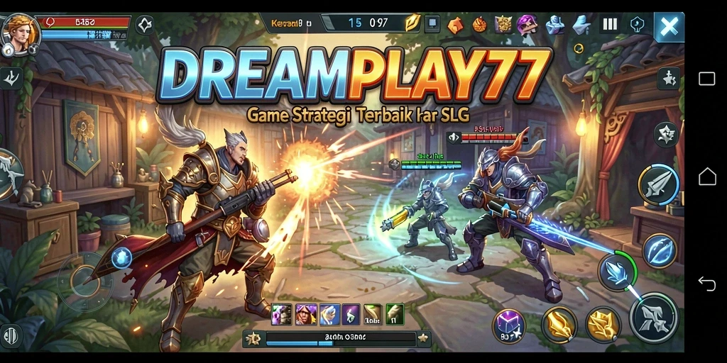 Gameplay epik dalam dunia strategi SLG.