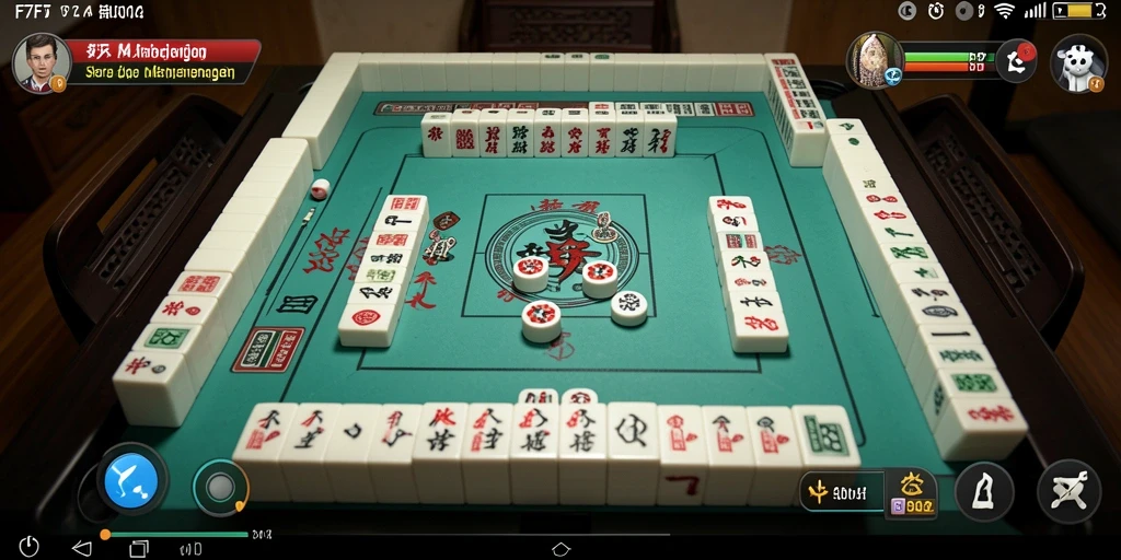 Tampilan menarik gameplay Mahjong di F7F7.