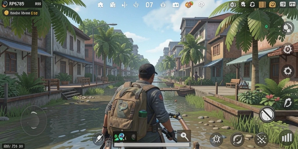 Tampilan gameplay RP6789 menampilkan aksi interaktif yang menarik dalam simulasi kehidupan.