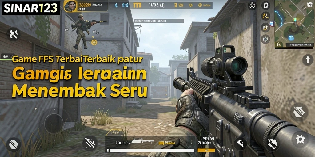 Screenshot game SINAR123 menampilkan aksi tembak-menembak yang mendebarkan.
