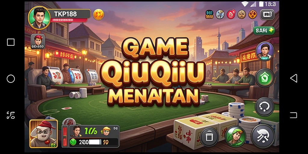 Screenshot gameplay QiuQiu yang menegangkan di TKP188.