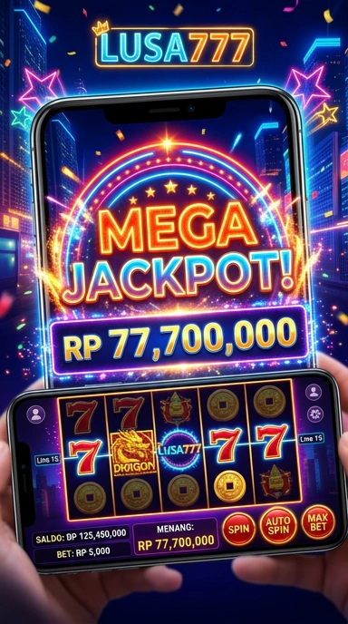 Tampilan antarmuka lusa777 yang modern dan mudah dinavigasi.